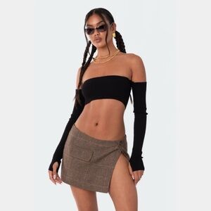 • Edikted | Dylan Knitted Bandeau Top